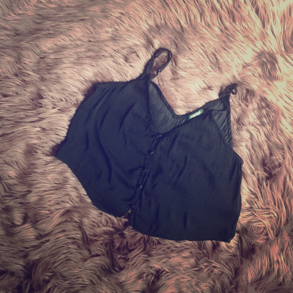 Wild fable silky crop top